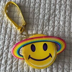 Loungefly Lisa Frank Saturn Smiley Crossbody Bag